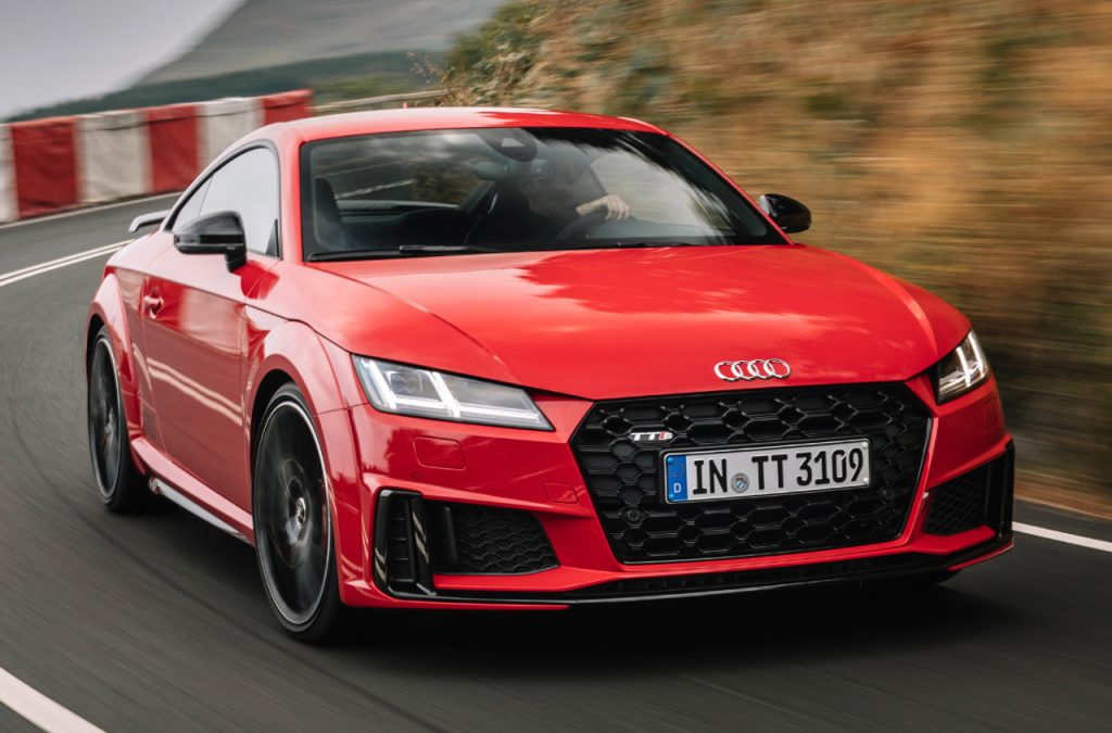 Audi vernieuwt TTS Coupe en Roadster