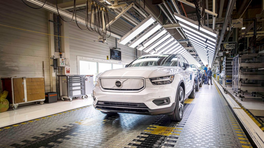 Volvo start productie XC40 Recharge
