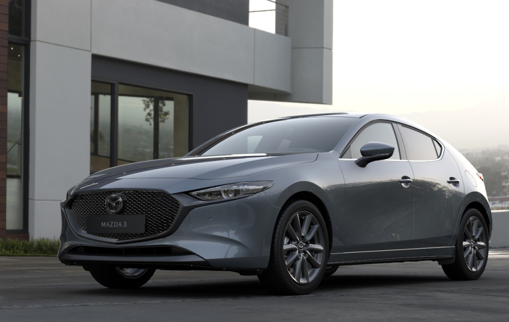 Mazda3 aangepast voor modeljaar 2021